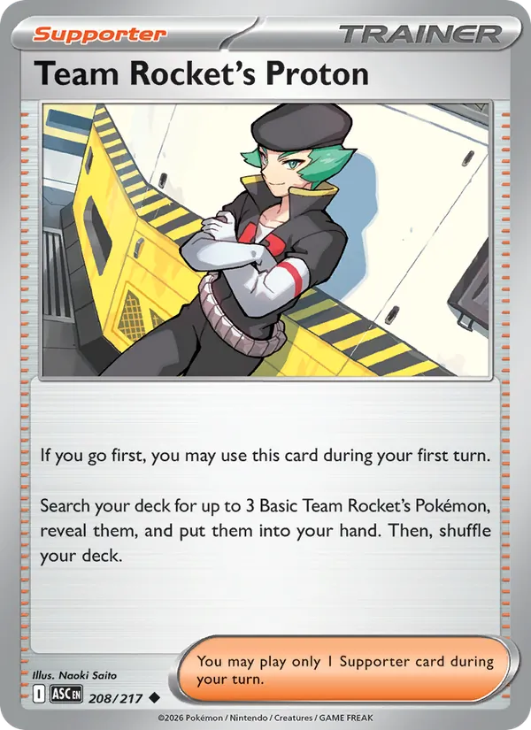 Team Rocket's Proton – Ascended Heroes 208