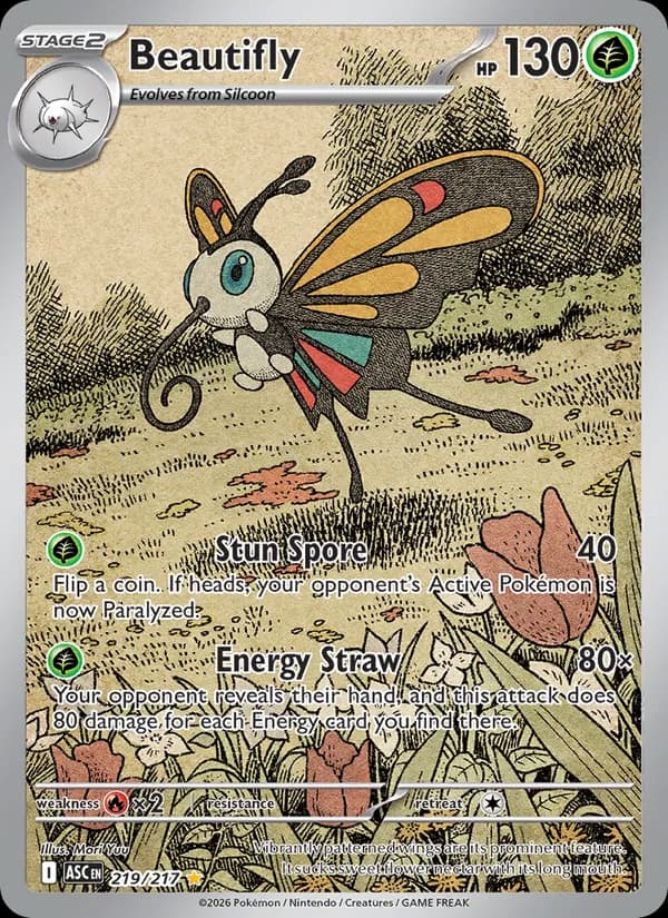 Beautifly – Ascended Heroes 219