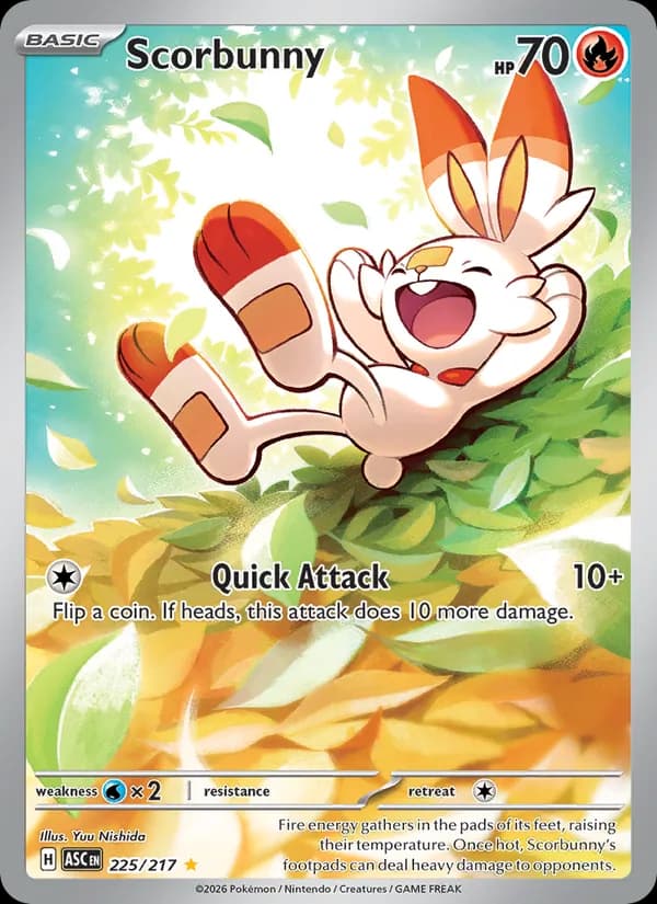 Scorbunny – Ascended Heroes 225