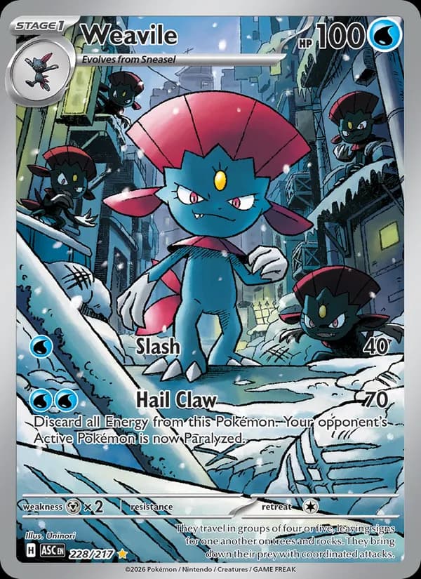 Weavile – Ascended Heroes 228
