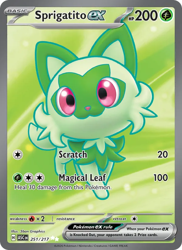 Sprigatito ex – Ascended Heroes 251