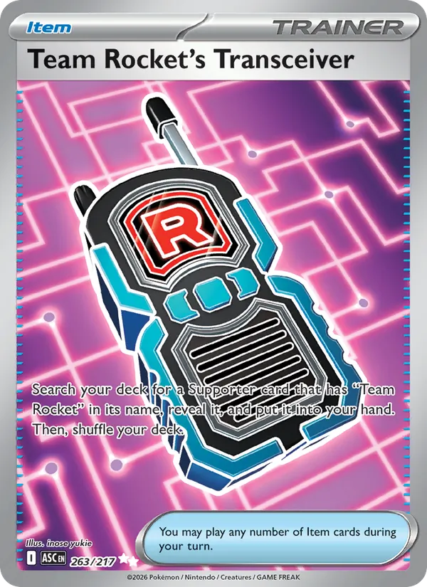 Team Rocket's Transceiver – Ascended Heroes 263