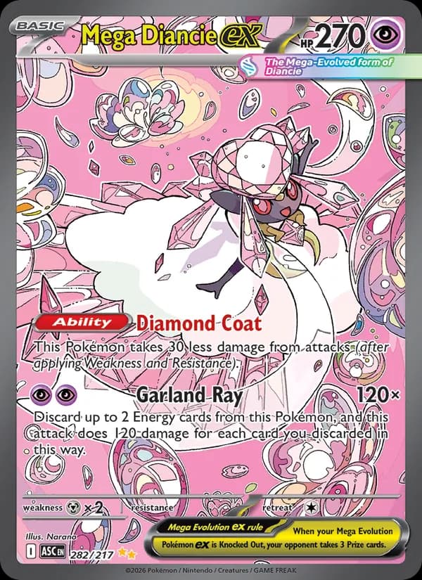 Mega Diancie ex – Ascended Heroes 282