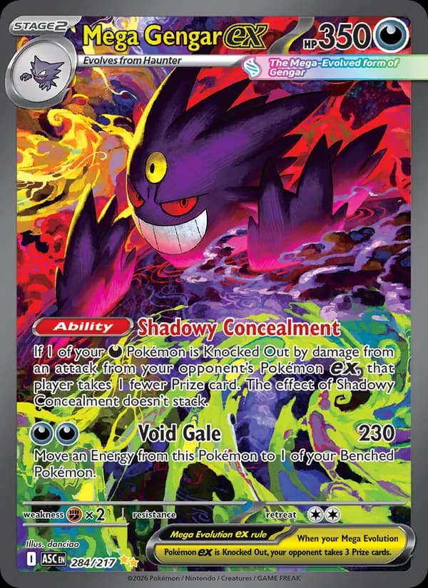 Mega Gengar ex – Ascended Heroes 284