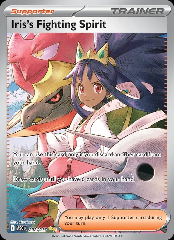 Iris's Fighting Spirit – Ascended Heroes 292
