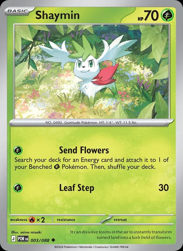 Shaymin – Perfect Order 003