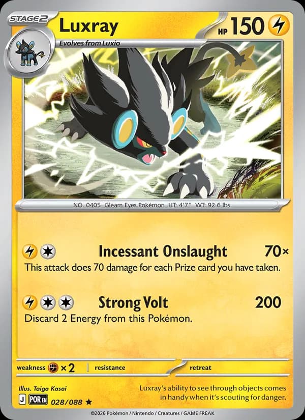 Luxray – Perfect Order 028