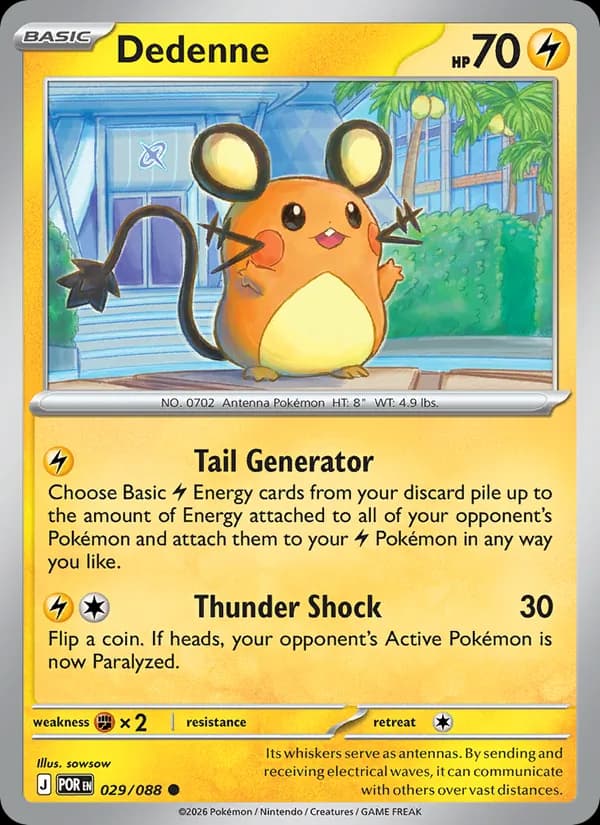 Dedenne – Perfect Order 029