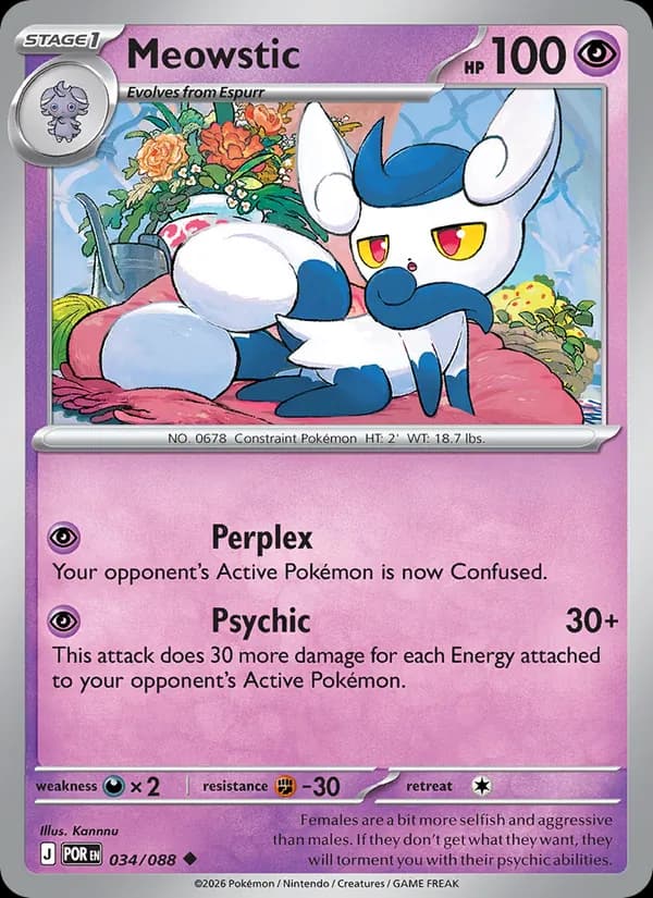 Meowstic – Perfect Order 034