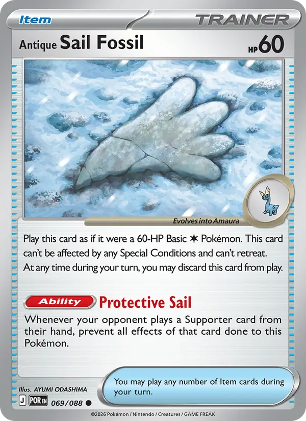 Antique Sail Fossil – Perfect Order 069