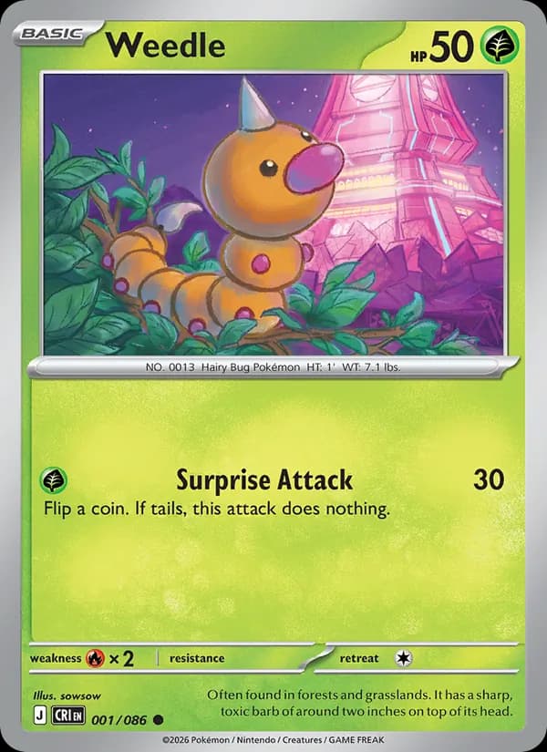 Weedle – Chaos Rising 001