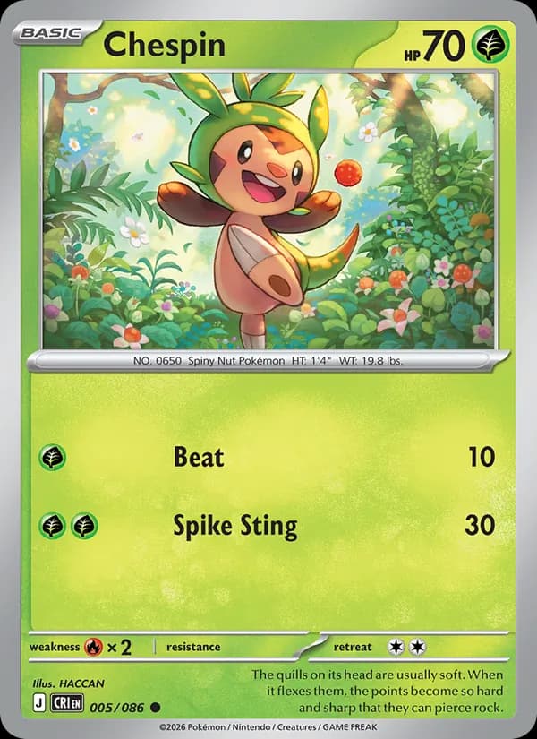 Chespin – Chaos Rising 005