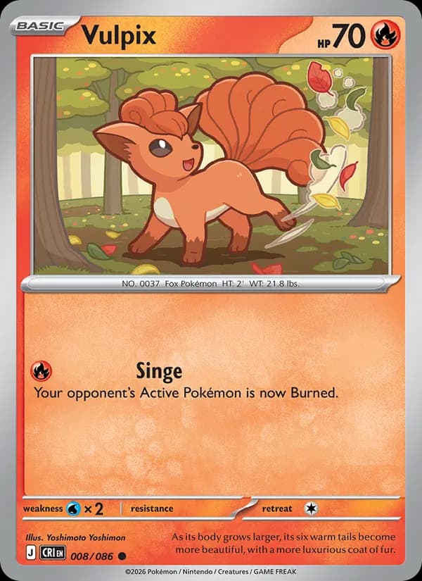 Vulpix – Chaos Rising 008