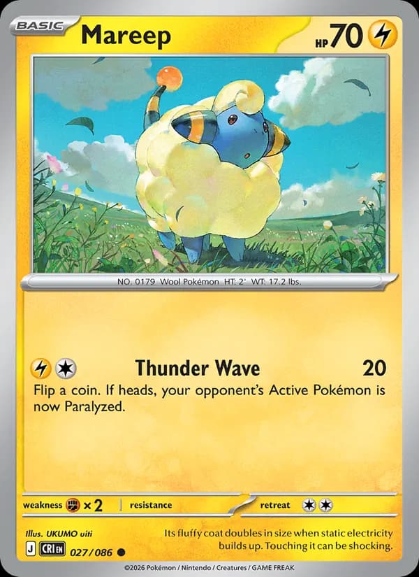 Mareep – Chaos Rising 027