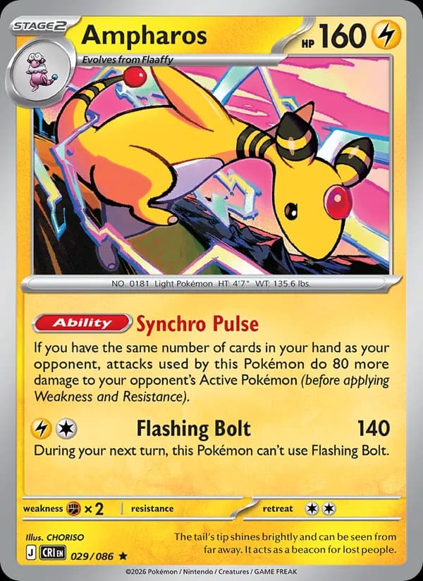 Ampharos – Chaos Rising 029