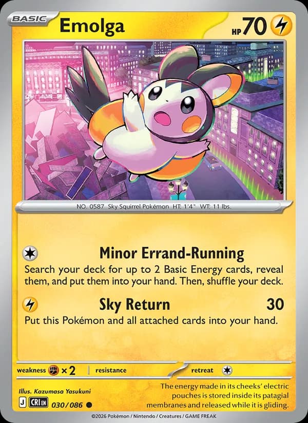 Emolga – Chaos Rising 030