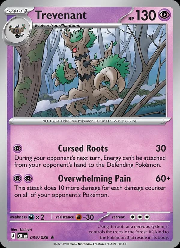 Trevenant – Chaos Rising 039