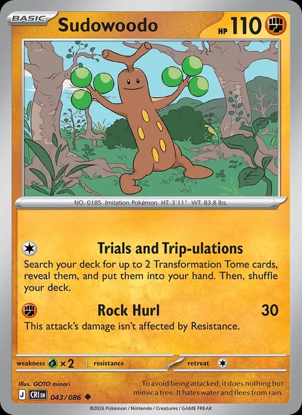 Sudowoodo – Chaos Rising 043