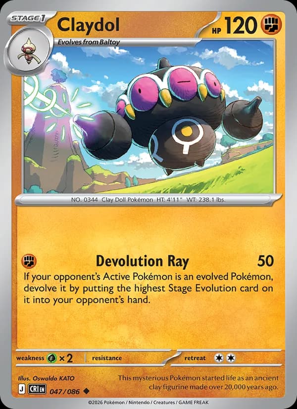 Claydol – Chaos Rising 047
