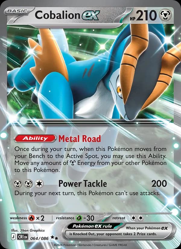Cobalion ex – Chaos Rising 064