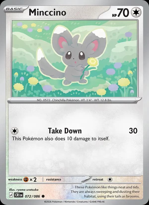 Minccino – Chaos Rising 072