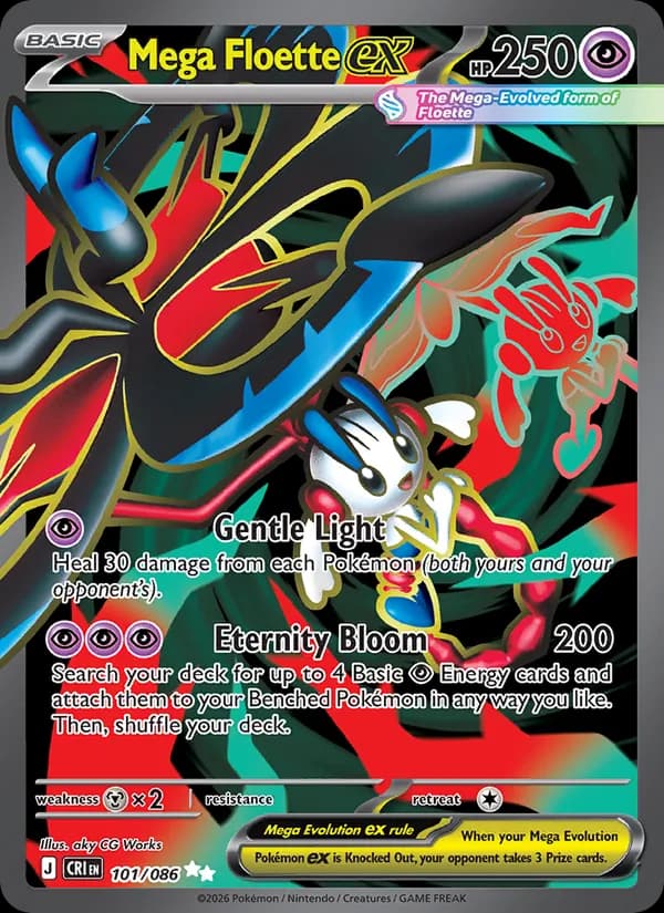 Mega Floette ex – Chaos Rising 101