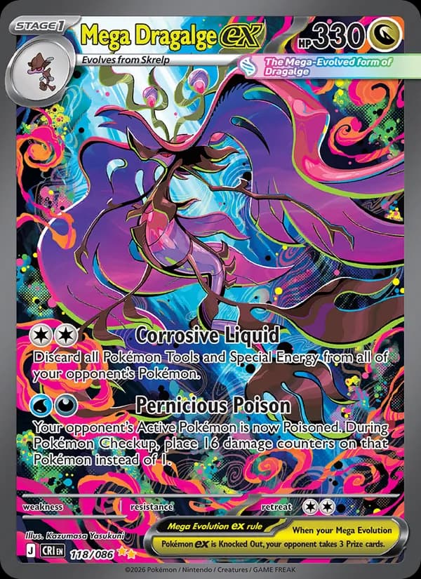 Mega Dragalge ex – Chaos Rising 118
