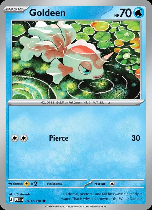 Goldeen – Pitch Black 013