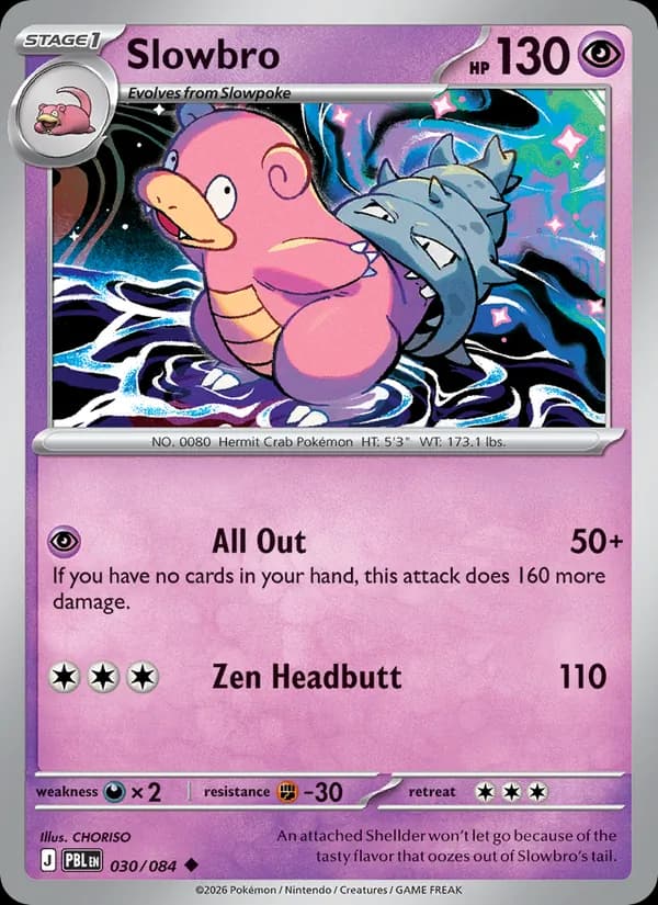 Slowbro – Pitch Black 030