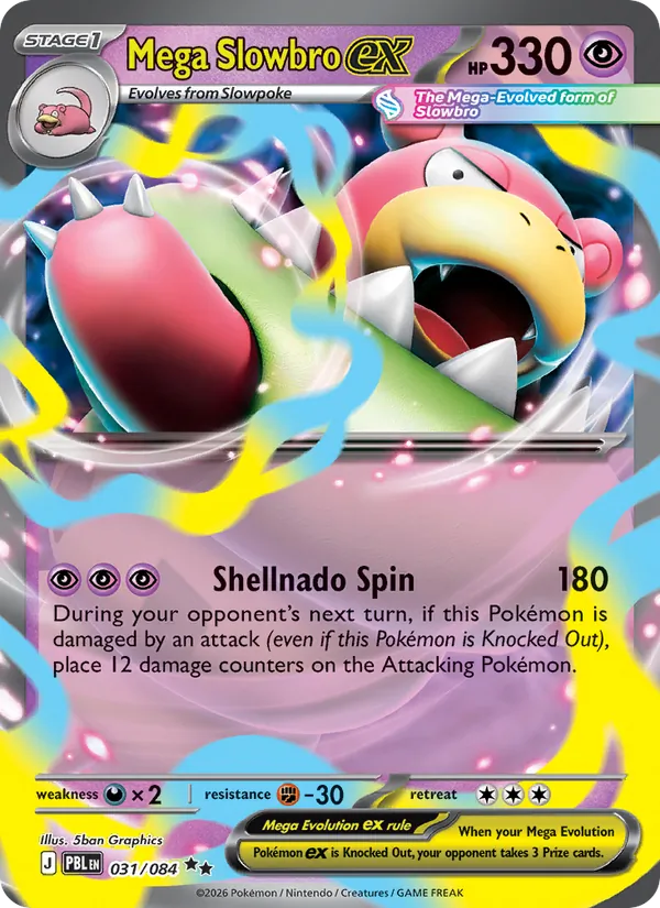 Mega Slowbro ex – Pitch Black 031