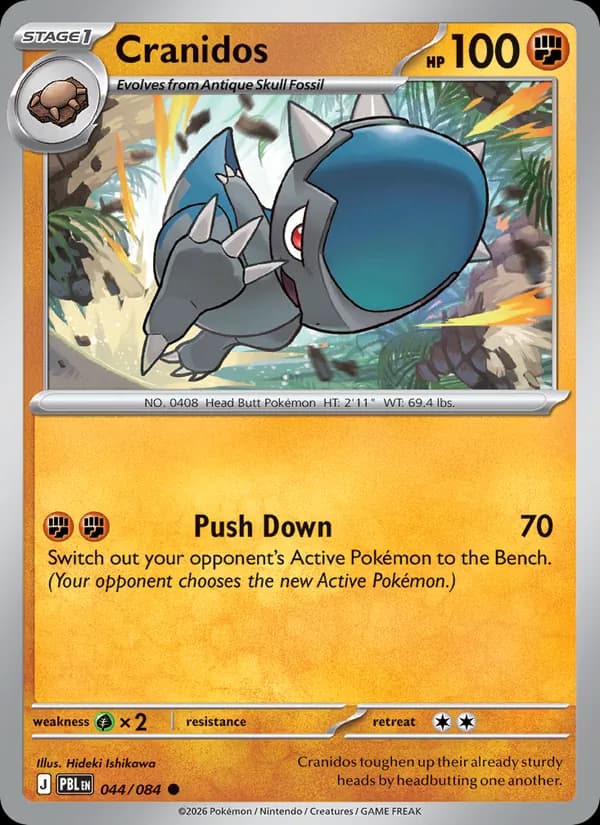 Cranidos – Pitch Black 044
