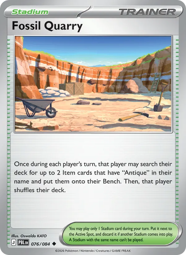 Fossil Quarry – Pitch Black 076