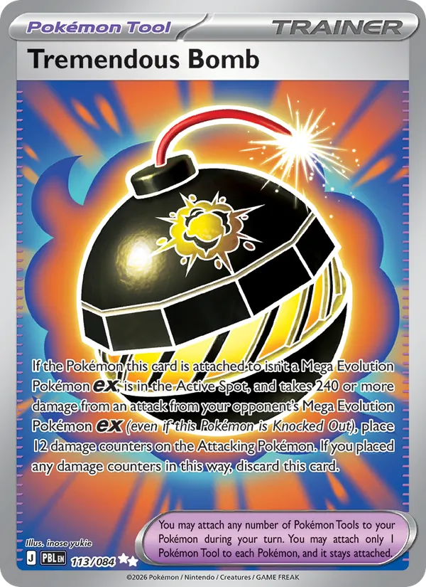 Tremendous Bomb – Pitch Black 113