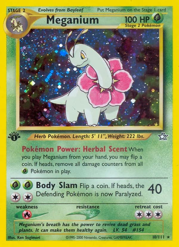 Meganium – Neo Genesis 10