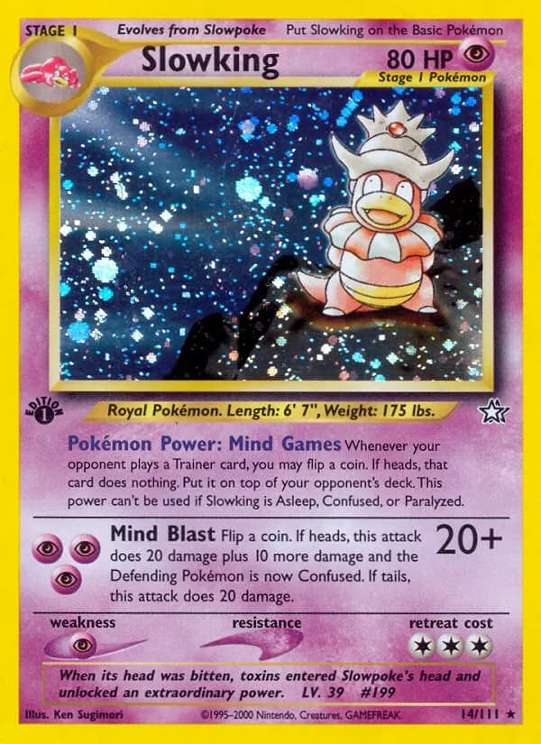 Slowking – Neo Genesis 14