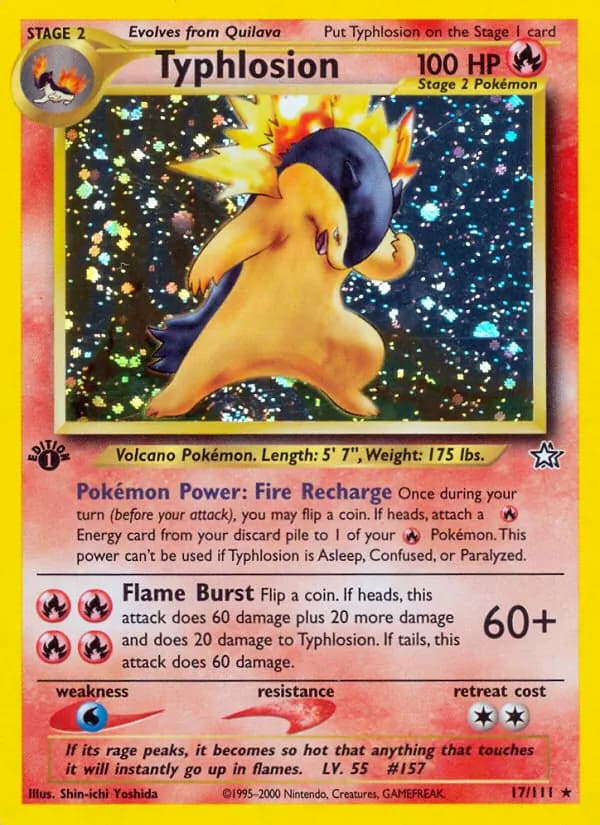Typhlosion – Neo Genesis 17
