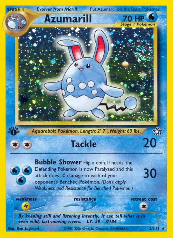 Azumarill – Neo Genesis 2