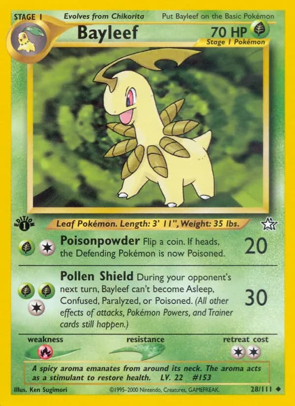 Bayleef – Neo Genesis 28