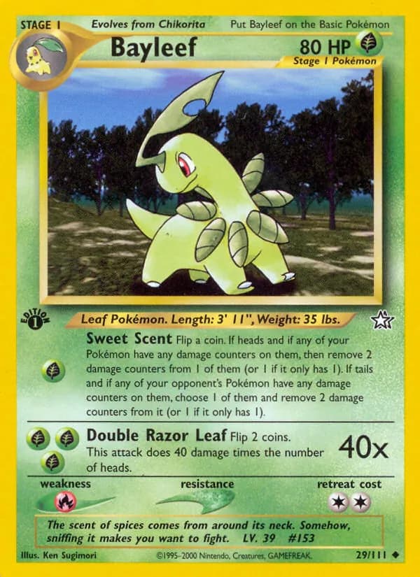 Bayleef – Neo Genesis 29