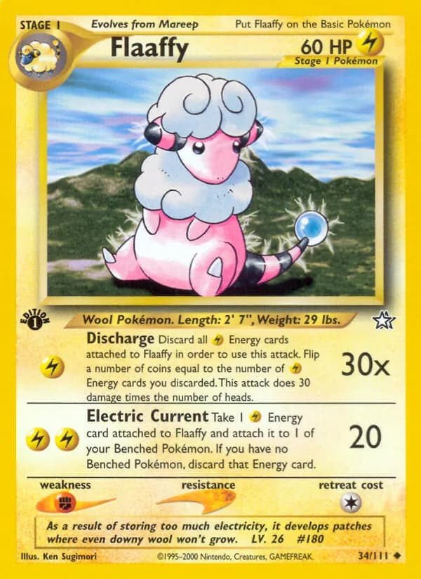 Flaaffy – Neo Genesis 34