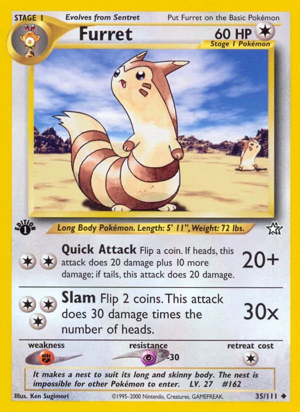 Furret – Neo Genesis 35