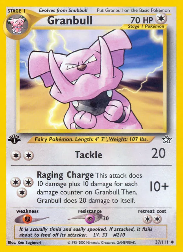 Granbull – Neo Genesis 37