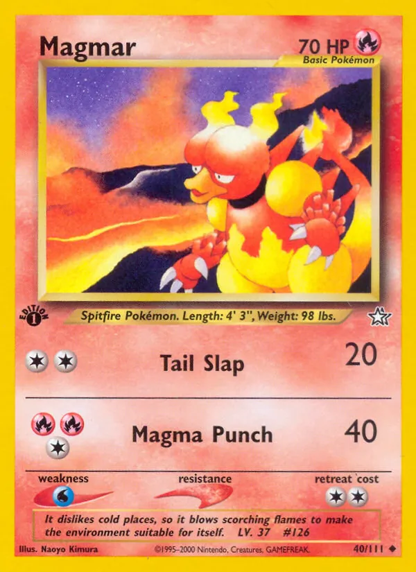 Magmar – Neo Genesis 40