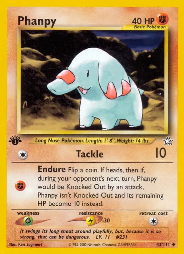 Phanpy – Neo Genesis 43