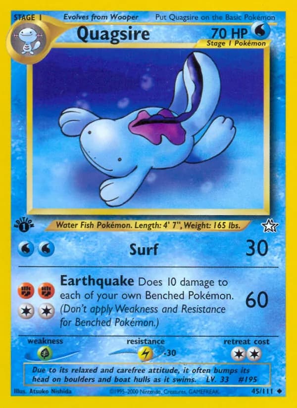 Quagsire – Neo Genesis 45