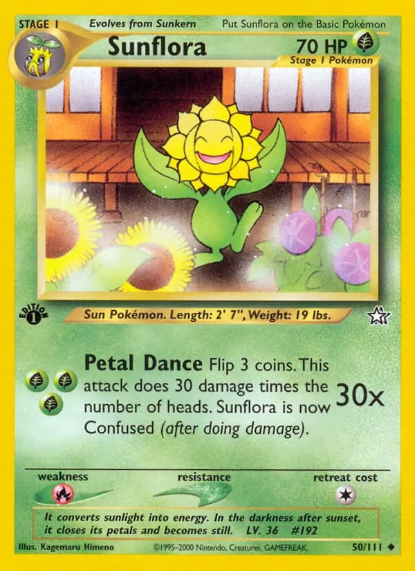 Sunflora – Neo Genesis 50