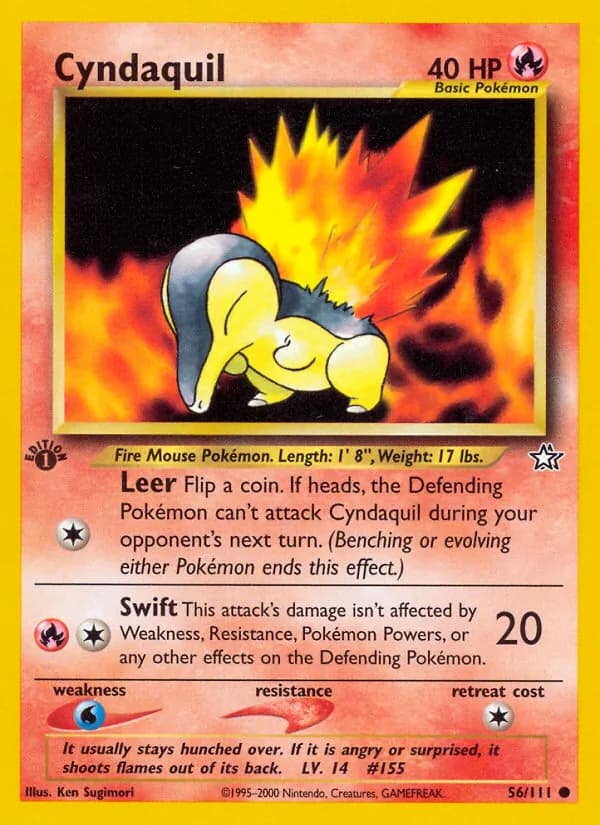 Cyndaquil – Neo Genesis 56