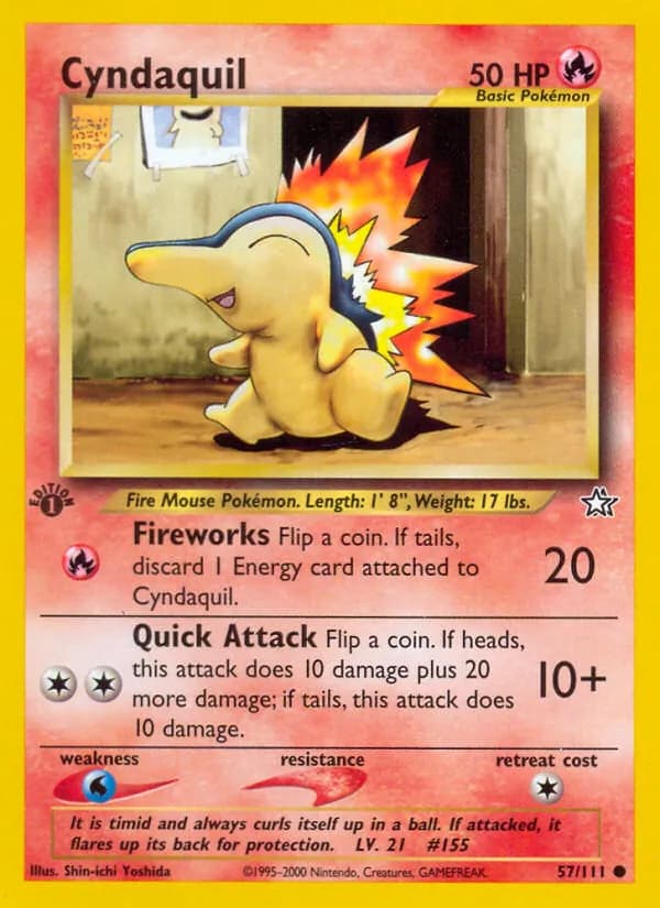 Cyndaquil – Neo Genesis 57