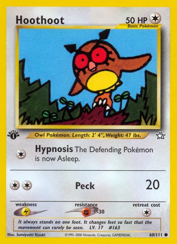 Hoothoot – Neo Genesis 60