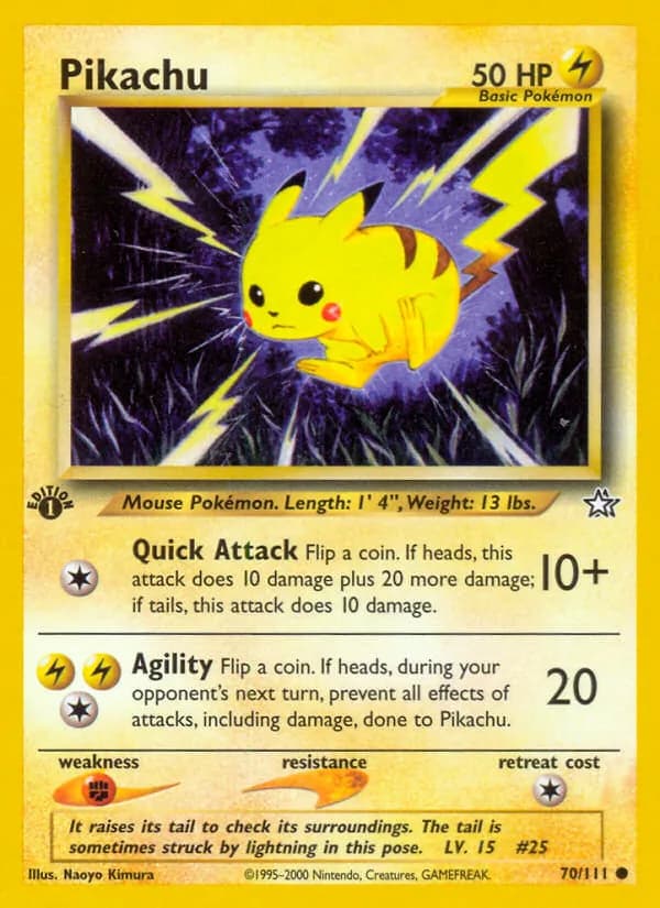 Pikachu – Neo Genesis 70